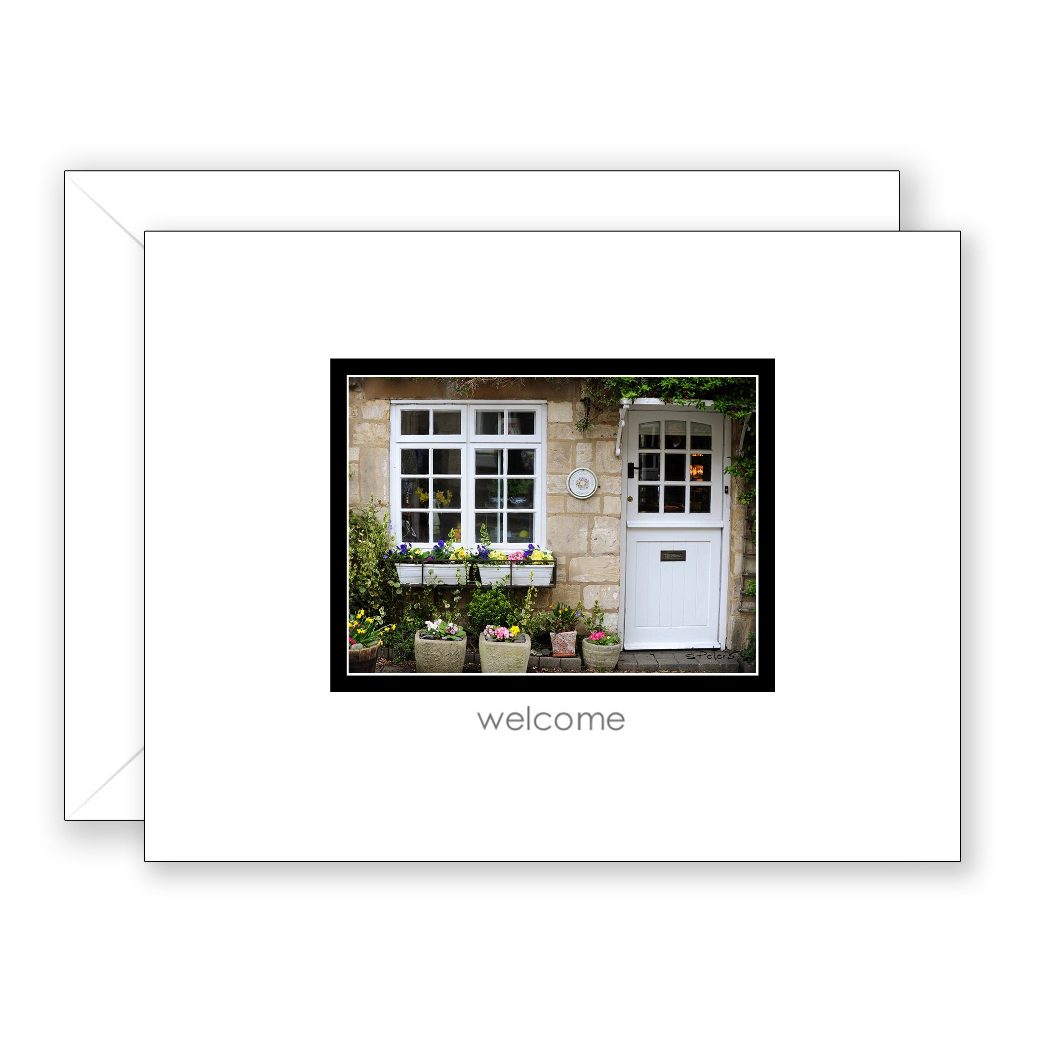 Golden Heart Cottage - Thinking of You/Welcome Card