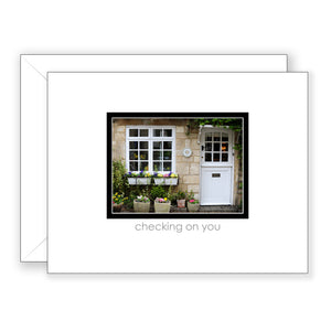 Golden Heart Cottage (Romans 1:9) - Get Well Card