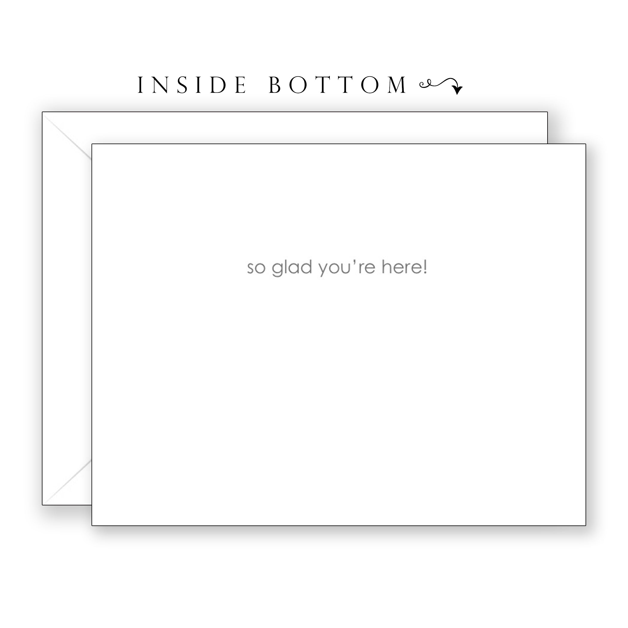 Golden Heart Cottage - Thinking of You/Welcome Card