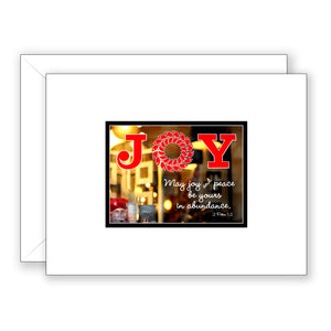 Joy and Peace - Christmas Card