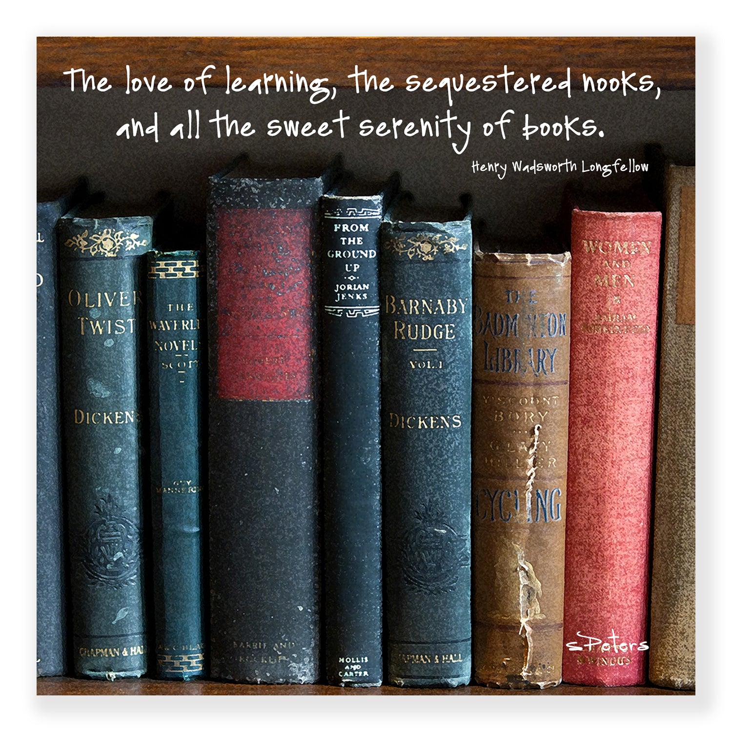 Love of Books - Mini Print