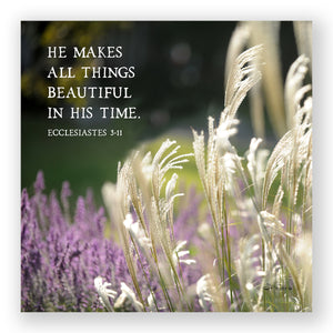 Morning Mercies (Ecclesiastes 3:11) - Frameable Print