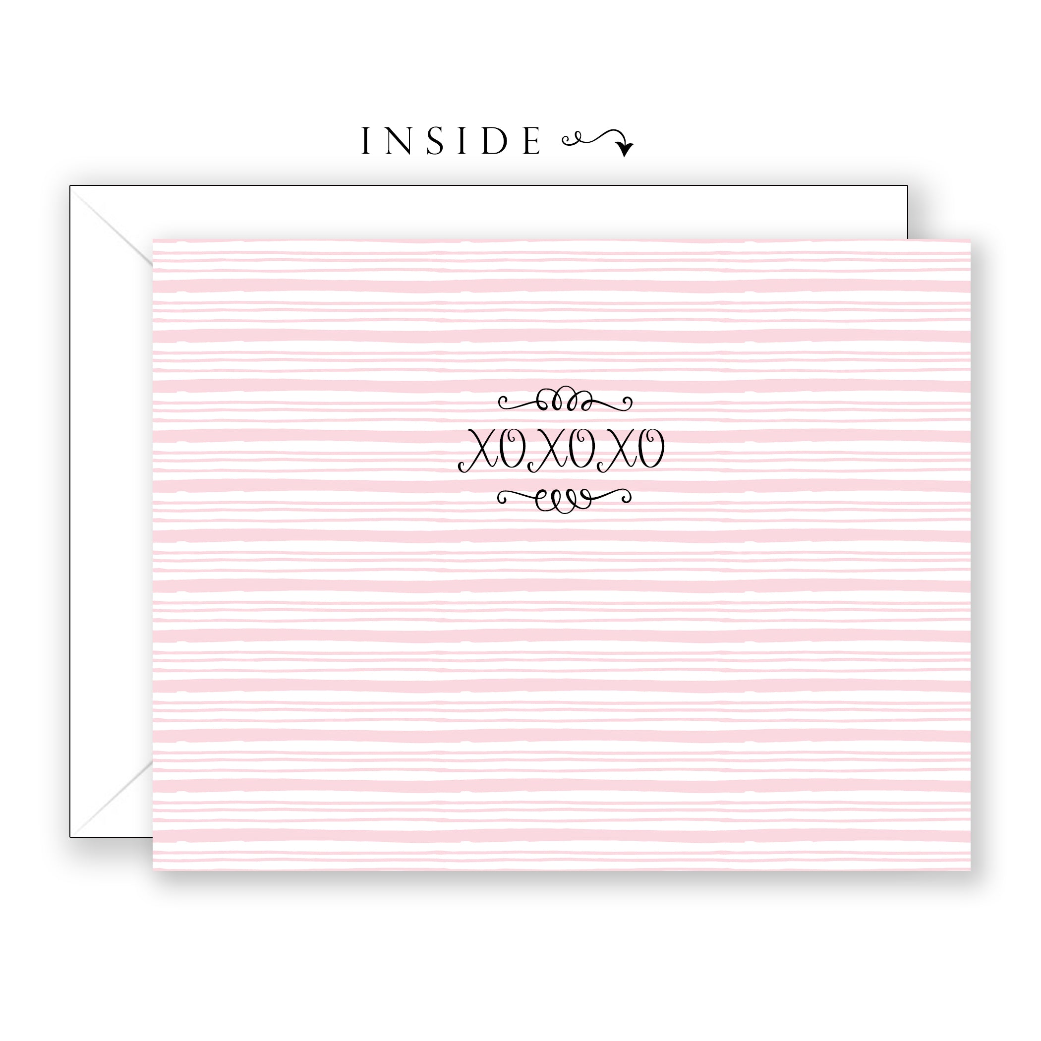 Pink Ruffles (I Corinthians 1:4) - Friendship Card