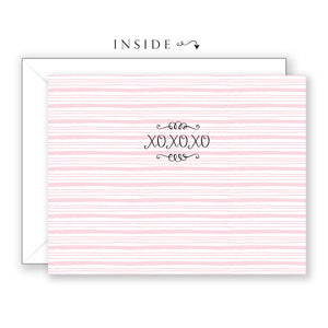 Pink Ruffles (I Corinthians 1:4) - Friendship Card