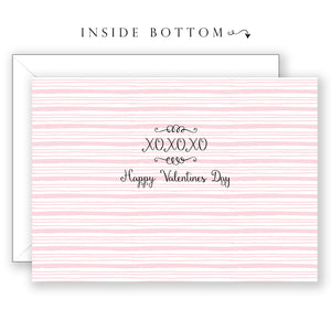 Pink Ruffles (I corinthians 1:4) - Valentines Day Card