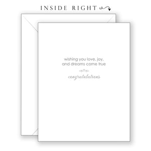 Pinkie Pair - Wedding Card