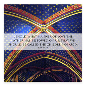 St Chapelle (I John 3:1) - Mini Print