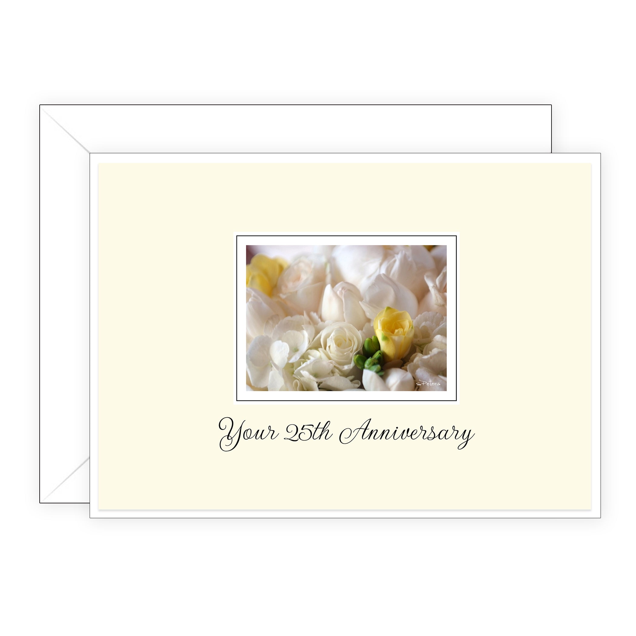 Sweet Roses - Your 25th Anniversary Card