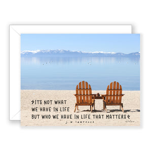 Tahoe Buddies - Encouragement Card