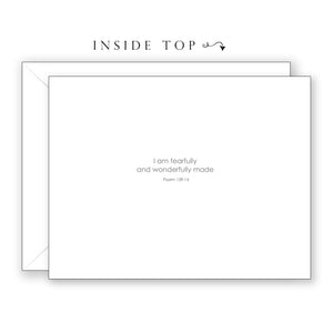 Tiny Hand (Psalm 139:14) - New Baby Card