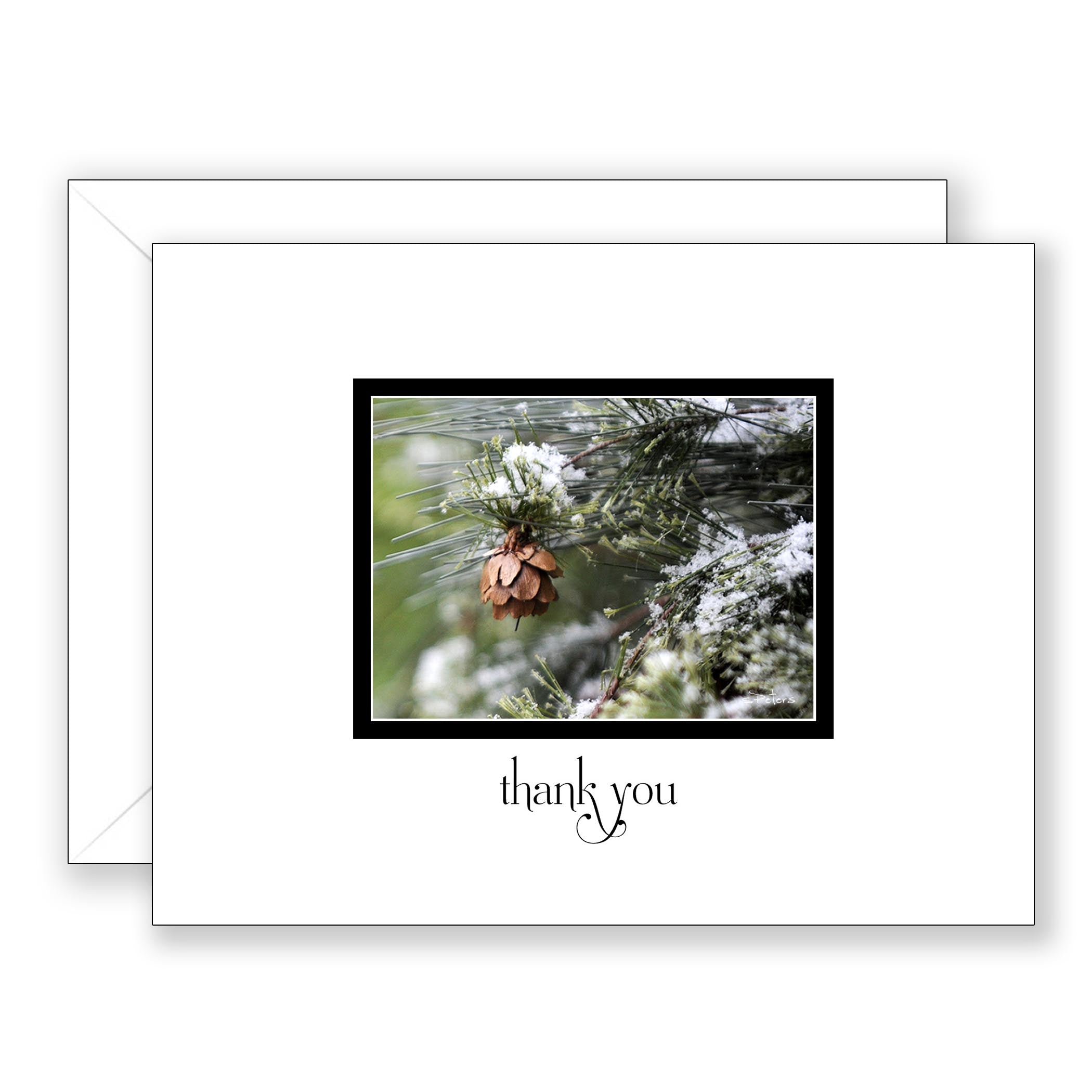 Winter Wonder - Thank You Card